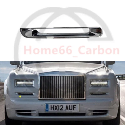 ✨Para Rolls-Royce Phantom 2013-2017 Lámpara de advertencia lateral derecha Moldura Borde Marco- Foto 1 de 4