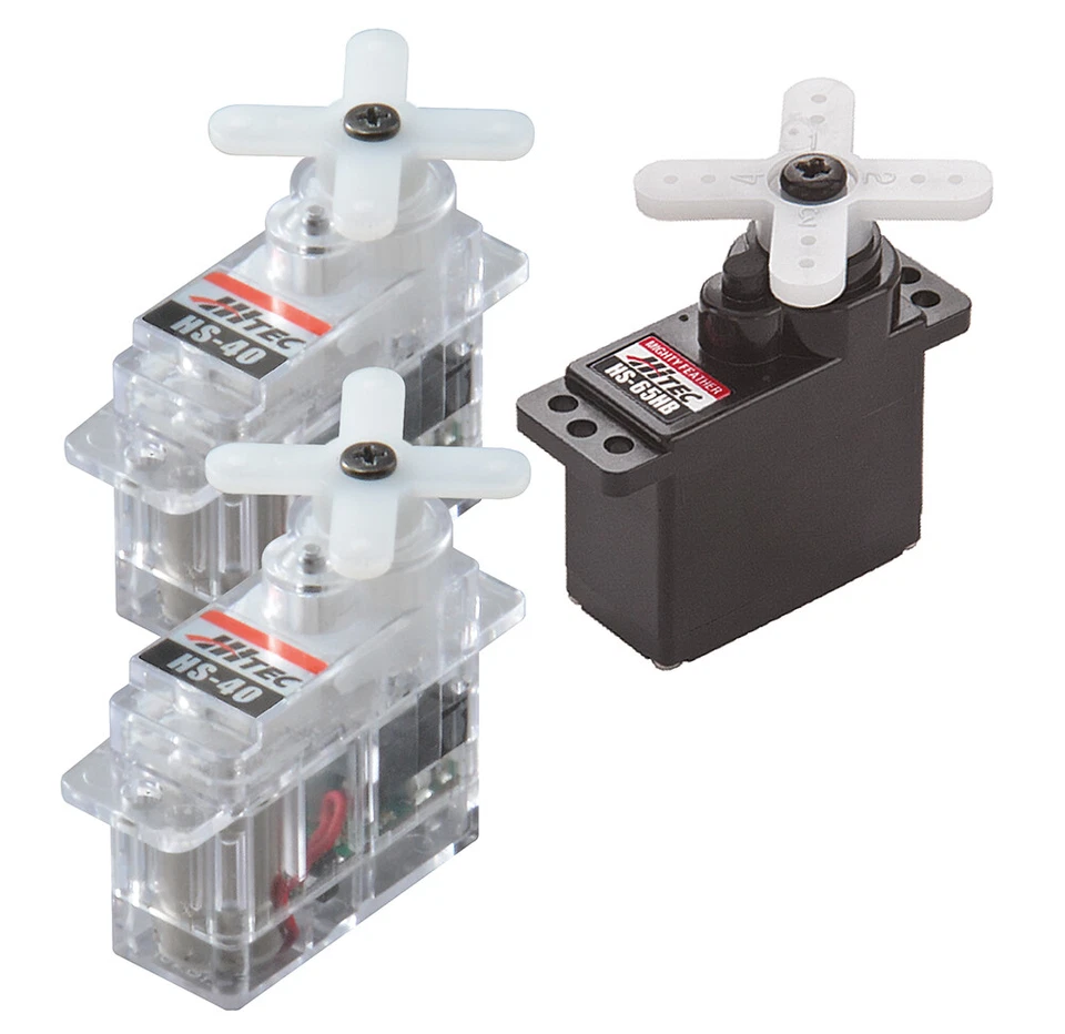 Multiplex Indoor Servo Set 2xHS-40 & 1xHS-65HB Hersteller Nr. 1-01009 - Bild 1 von 1