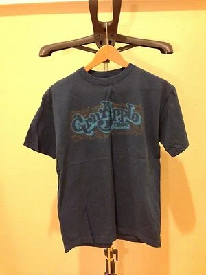 Auténtica Camiseta GRN Verde Manzano Para Hombre Camiseta Azul Marino Icono Logo Talla M Rara Foto 1 de 4