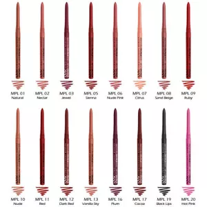 NYX Retractable Mechanical Lip Liner Pencil CHOOSE YOUR COLOUR Lipliner  - Picture 1 of 2