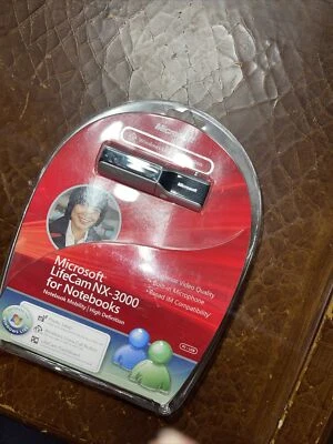 Microsoft LifeCam NX-3000 para portátiles WTB00001 Windows XP y Vista (WTF93) Foto 1 de 3