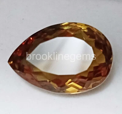 50.50 CT Pear Color Changing Alexandrite Flawless EGL Loose Gemstone 5ARA - Image 1 of 4