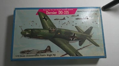 Doriner DO-335 world war 2 twin engine german airplane scale 1/72 - Image 1 of 2