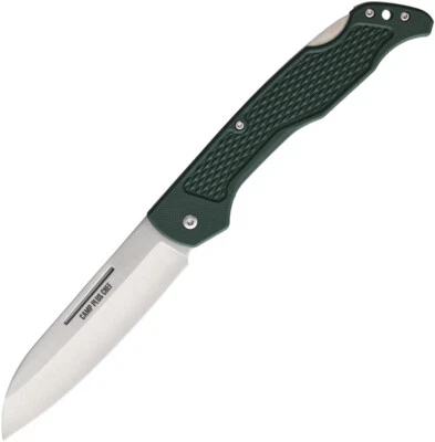 Ontario Camp Plus Chef's Lockback Green G10 Folding Pocket Knife 4300TC - Image 1 of 2