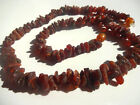 Raw Baltic Amber medicated Necklace Dark Cherry