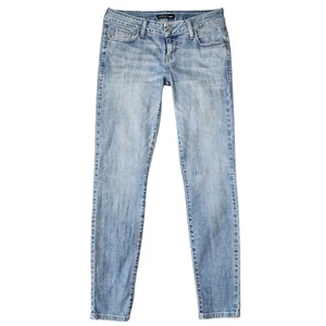 Jeans Guess donna 27 Y2k vita bassa skinny preppy denim casual tutti i giorni anni 2000 - Foto 1 di 9