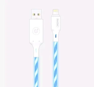 GadJet LED Light Up USB Charging Cable 8-Pin For iPhone UK - Zdjęcie 1 z 9