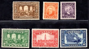 CANADA 1917-1926 SC. #135, 141-144 MINT NEVER HINGED - Picture 1 of 2