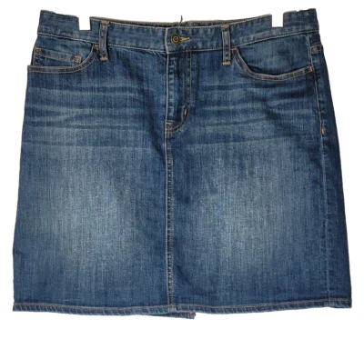 Tommy Hilfiger Talla 10 Falda Lápiz Ligeramente Envejecida Denim Jeans Para Mujer Usada en Excelente Condición Foto 1 de 4