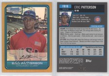 2006 Bowman Draft Chrome Futures Game Gold Refractor /50 Eric Patterson #FG15