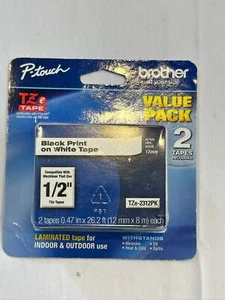 Brother Genuine P-touch TZe-231 2PK Laminated Label Maker Tape 3 - Picture 1 of 3