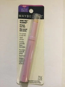 Maybelline Shine Free Oil Control Cover Stick Light Beige blemish-Flaws. - Picture 1 of 4