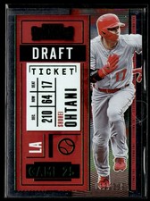 2020 Panini Contenders Green Shohei Ohtani 12/299 Los Angeles Angels #35