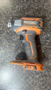 USED RIDGID R86037 18V 1/4" CHUCK CORDLESS IMPACT WRENCH TOOL ONLY (QUI002892) - Picture 1 of 2