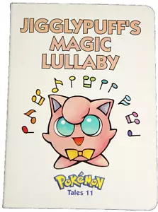 Vintage 2000 Nintendo Pokemon Tales 11 Jigglypuff's Magic Lullaby Book RARE - Picture 1 of 3