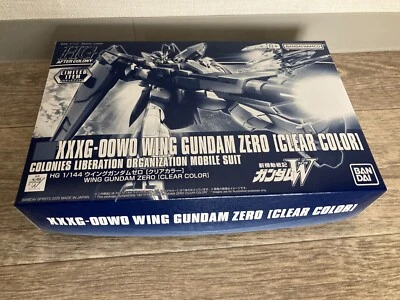 HG 1/144 Wing Gundam Zero [Clear Color] Limited Edition Bandai New from Japan - Image 1 of 4