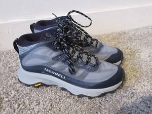 Merrell Womens Moab Speed Mid GTX Goretex Waterproof Hiking Sneakers Shoes 5 - Picture 1 of 9