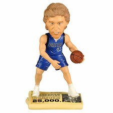 Dirk Nowitzki Dallas Mavericks Newspaper Base Special Edition Bobblehead NBA