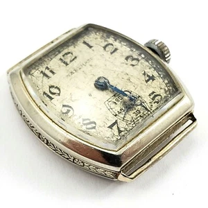 Vintage 1924 Lady Waltham Wrist Watch Model L-10 15 jewel 14Kt Gold Wadsworth - Picture 1 of 12