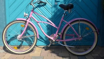 Ultra Cooles Cruiser Bike 26 Zoll in der Trendfarbe PINK Neuwertig Beachcruiser  - Bild 1 von 4