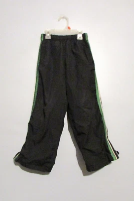 Boys Pro Spirit Wind Pants Mesh Lined Zip on Legs Size 4/5 Black EUC!!! - Image 1 of 2