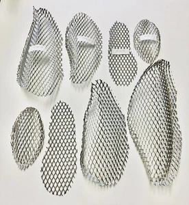 Hayabusa GSXR 1300 2017 carenado cromado y pantallas nasales rejillas de ventilación rejillas de malla - Imagen 1 de 4