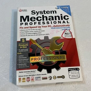 System Mechanic Professional by Iolo Technologies for PC READ 2012 SEALED - Picture 1 of 11