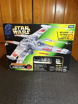Kenner Star Wars Power Of The Force 1997 Electronic Power X-Wing Fighter nuevo  Foto 1 de 4