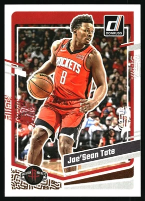 2023-24 Donruss #171 Jae'Sean Tate Houston Rockets - Image 1 of 2