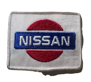 Vintage Nissan Car Company Iron On Patch 3”x2” - Picture 1 of 3