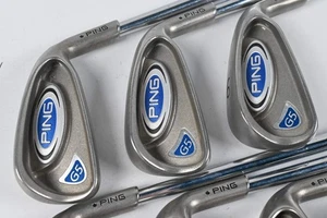 Ping G5 Irons / 4-PW / Black Dot / Stiff Flex Ping AWT Steel Shafts - Picture 1 of 7