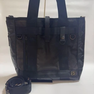 Borsa tote Porter Heat 2 vie 703−07965 tracolla 13,8”x14,2”x3,9” nylon nero Giappone - Foto 1 di 16