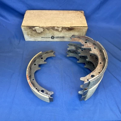 Zapatas de freno traseras Dodge Plymouth originales Mopar 1965-1972 carrocería A nuevas (10 x 1-3/4) Foto 1 de 4