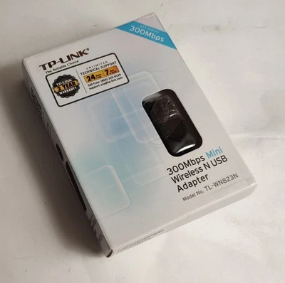 TP-Link TL-WN823N Wireless Mini 300 Mbps USB 2.0 Wi-Fi  Adapter - Image 1 of 2