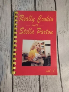 Really Cookin' with Stella Parton Volume 1 Vintage Cookbook with Comb Binding - Picture 1 of 7