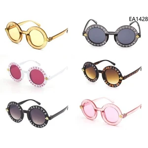 High Quality Round Shape Halloween Fun Party Sunglasses Unisex UV400 EA1428 - Picture 1 of 7