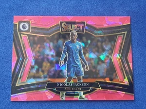 2024-25 Panini Select Premier League #241 Nicolas Jackson Chelsea Pink Ice Prizm - Bild 1 von 2