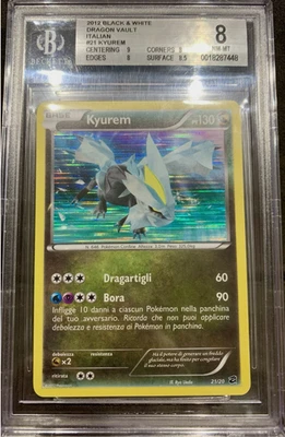 Kyurem – Tesoro Dei Draghi 2012 – BGS 8 (NM-MT) – Italiano – #21/20 - Immagine 1 di 2