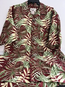 Bungalow Joe Tropical Print Button Down Shirt - Picture 1 of 5