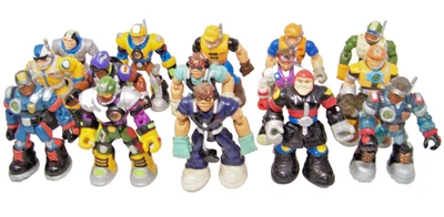 Lot Of 15 Mattel Rescue Heroes Action Figures Vintage 1998-2001 6" Figures - Image 1 of 4