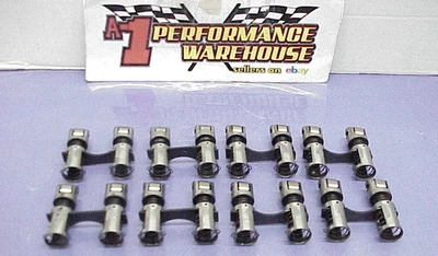 16 Crane Horizontal Bar Centered Solid Roller Lifters .842" Diameter BB Chevy Foto 1 de 4