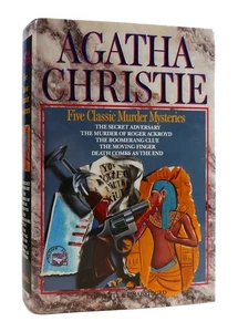 Agatha Christie FIVE CLASSIC MURDER MYSTERIES : The Murder of Roger Ackroyd the - Picture 1 of 1