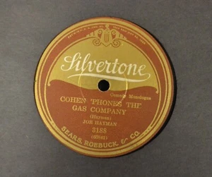 Joe Hayman Silvertone 3188 Cohen Phones about his Auto - Picture 1 of 1