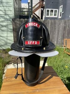 Cairns N5A leather fire helmet