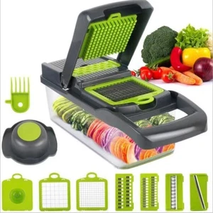 Cortador de verduras 15 en 1 cortador picador cocina ensalada fruta pelador cortador - Imagen 1 de 19