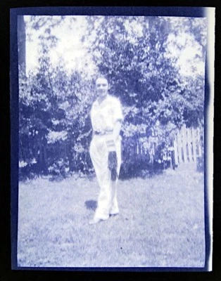 1930s Teenager Mexican Sash Americana Vintage Photo Negative 4.25 X 3.25 D - Image 1 of 3