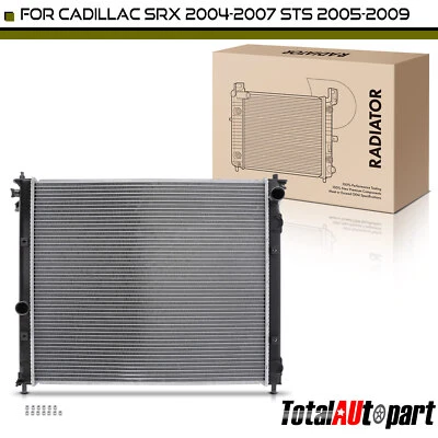 Aluminum Radiator w/o Oil Cooler for Cadillac SRX 2004-2007 STS 05-09 3.6L 4.6L - Image 1 of 4