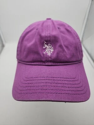 U.S. Polo Assn. Gorra Púrpura Unisex Adulto OS Correa Trasera Gorra Foto 1 de 4