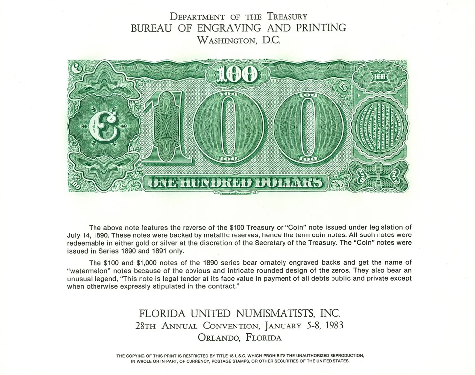 Scott NSC18 1983 B.E.P. Souvenir Card for FUN Show (SCCS B-59) Cat $16 - Image 1 of 1