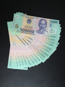 1 Million Viet Nam Dong = 2 x 500.000 VND BankNote, AUTHENTIC From Viet Nam Bank - Picture 1 of 1